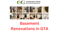 Basement Construction | CSG Renovation